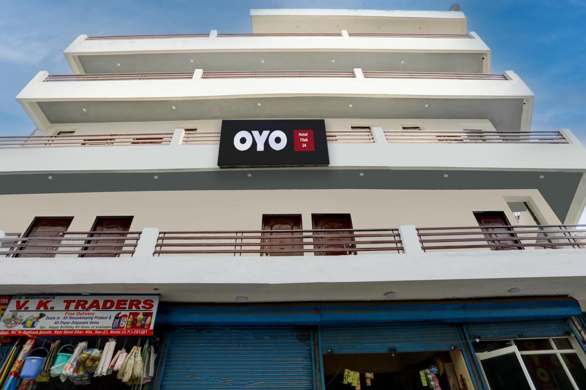 Hotel O Tilak Hotel 24 Sector 27 Near By Vinayak Hospital Gali No-6 Noida Eksteriør billede